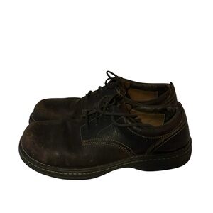 Carolina Leather Safety Steel Toe Shoes Sz 11 1/2